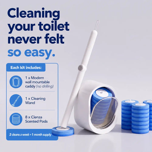 Starter Kit | Wand, Caddy + 8 ClenzaPods